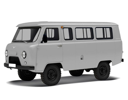 EVA автоковрики для УАЗ 452 (1 ряд) — 452-1
